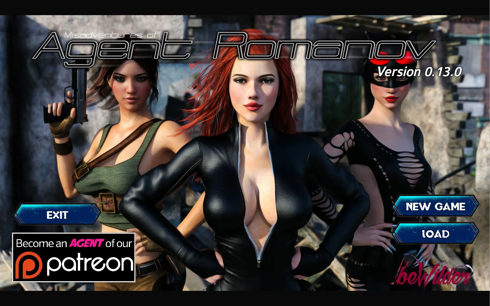 ポルノゲームをダウンロード Agents of Heels: Misadventures of Agent Romanov – New Version 0.26.1 [beWilder]