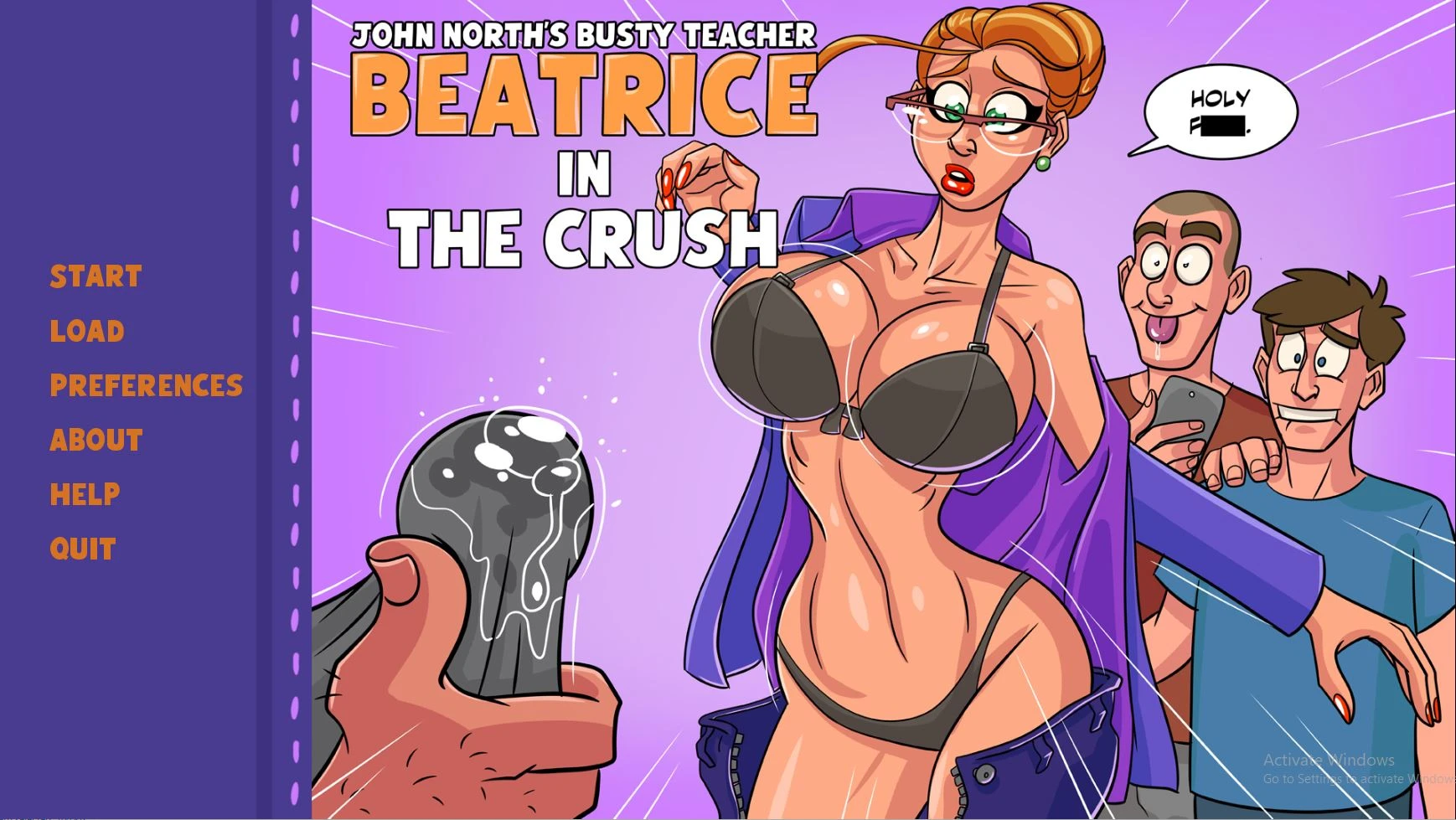 Visual Novel Porn Game — Beatrice in the Crush – Version 1.0 [John North] Beatrice in the Crush – Version 1.0 [John North]