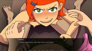 Juego Porno Gratis - Ben 10: A day with Gwen – Full-Mini Game [Sexyverse Games]