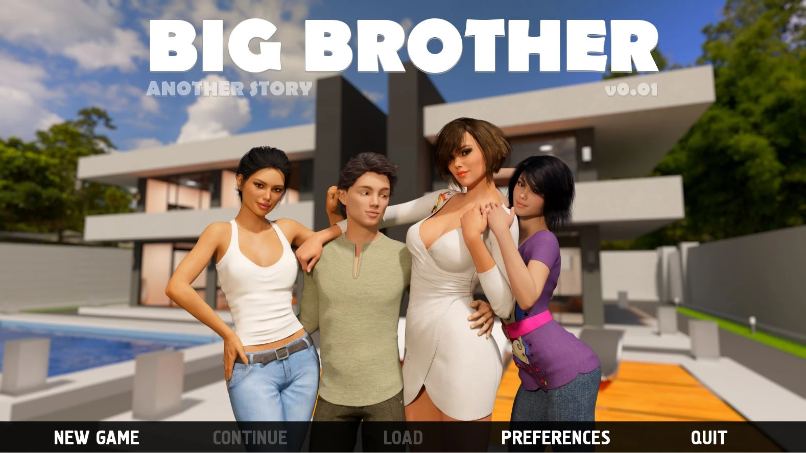 Скачать порно игру Big Brother: Another Story – New Version 0.08.0.05  [Aleksey90]