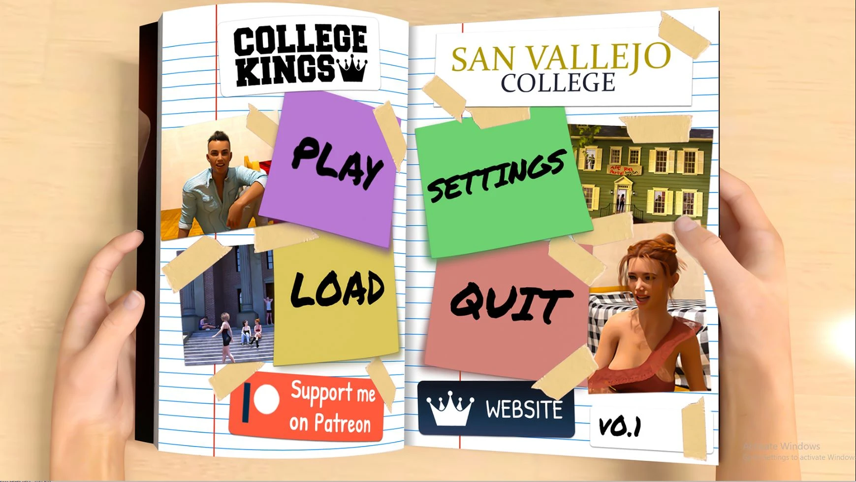 Voyeur Gra Porno — College Kings – Season 2 – Episode 4 – New Version 4.0.0 P1 [Undergrad Steve] College Kings – Season 2 – Episode 4 – New Version 4.0.0 P1 [Undergrad Steve]