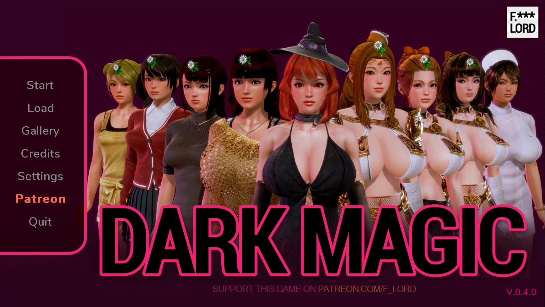 ポルノゲームをダウンロード Dark Magic –  New Version 0.17.0 [F.Lord]