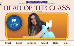 Gioco porno gratuito - Head of the Class – Version 1.19.1 [Duck & Wolf]