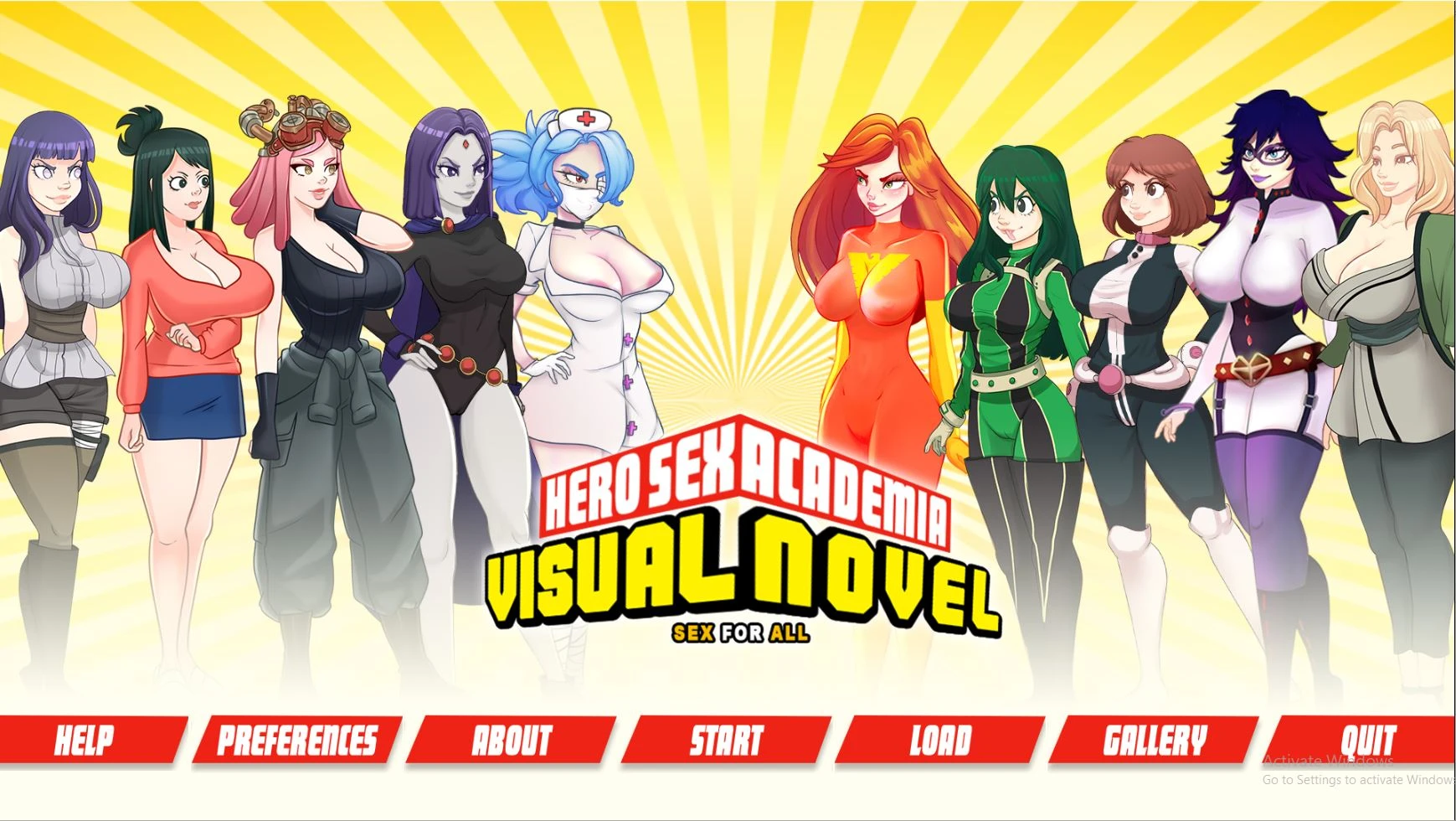 Descargar juego porno Hero Sex Academy – New Version 0.092 [SexForAll]