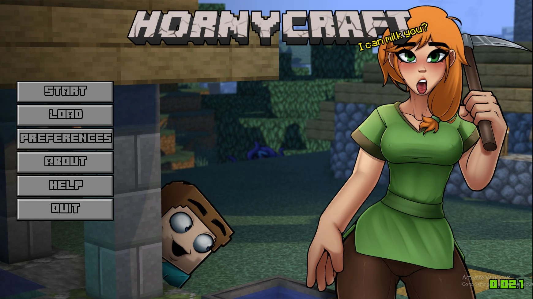 Скачать порно игру HornyCraft – New Version 0.19.0 [Shadik]