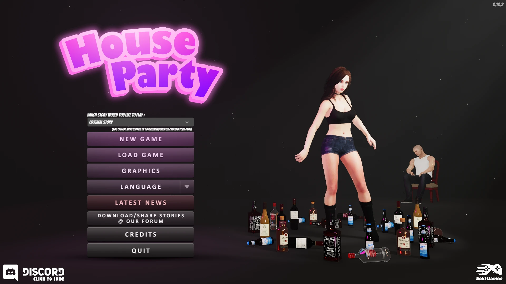 Descargar juego porno House Party – New Final Version 1.3.1.12017v (Full Game) [Eek! Games]