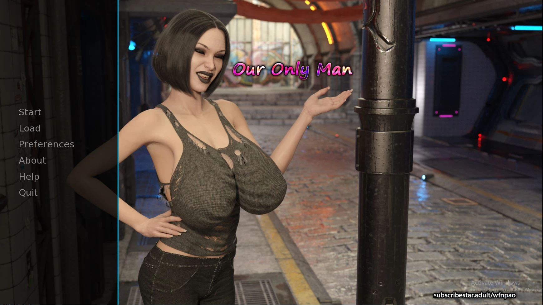 Scarica gioco porno Our Only Man – New Version 0.17 [WFNPaO]