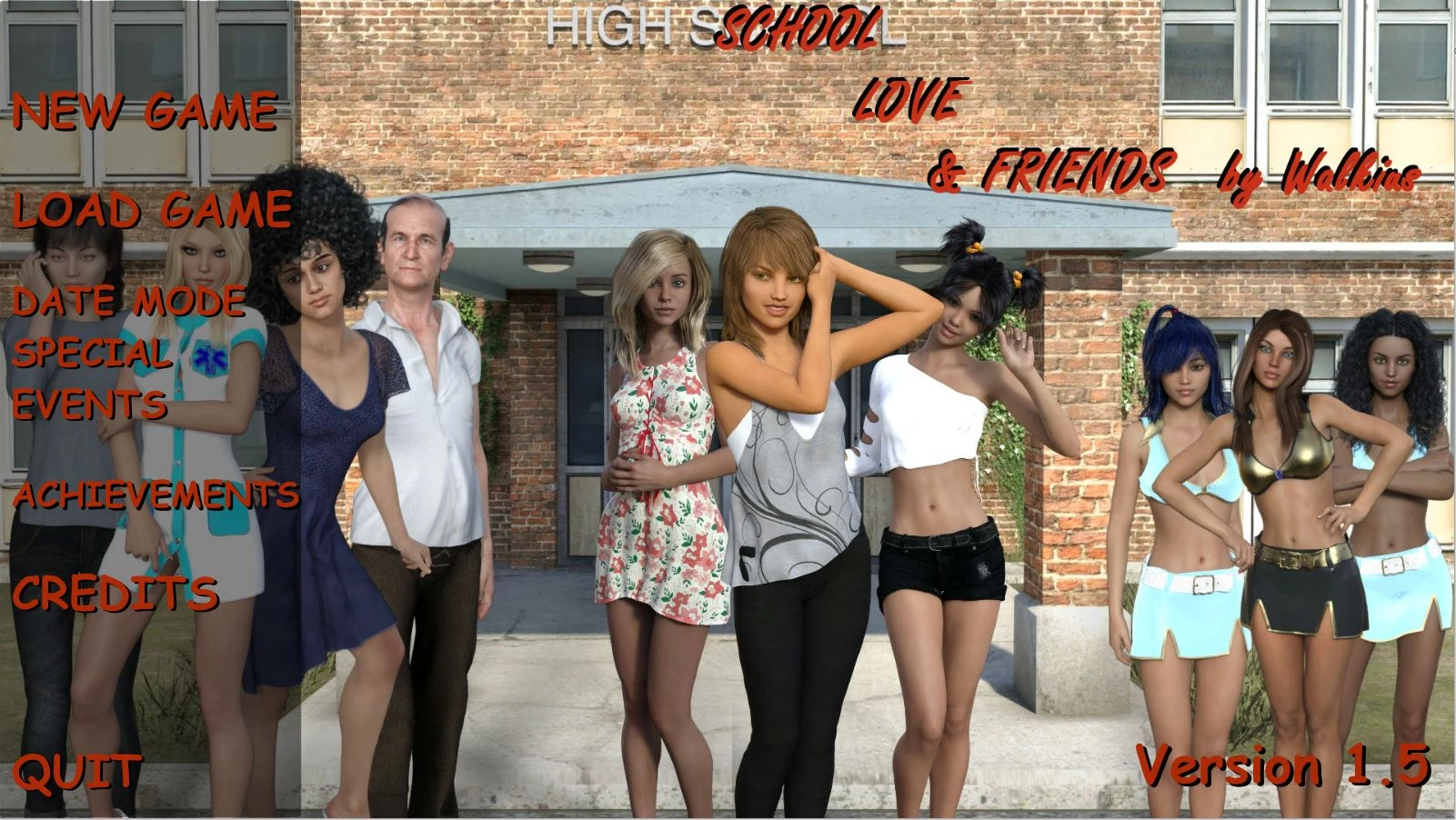 Threesome Porn Game — School, Love and Friends –  New Version 2.10 [Walkius] School, Love and Friends –  New Version 2.10 [Walkius]