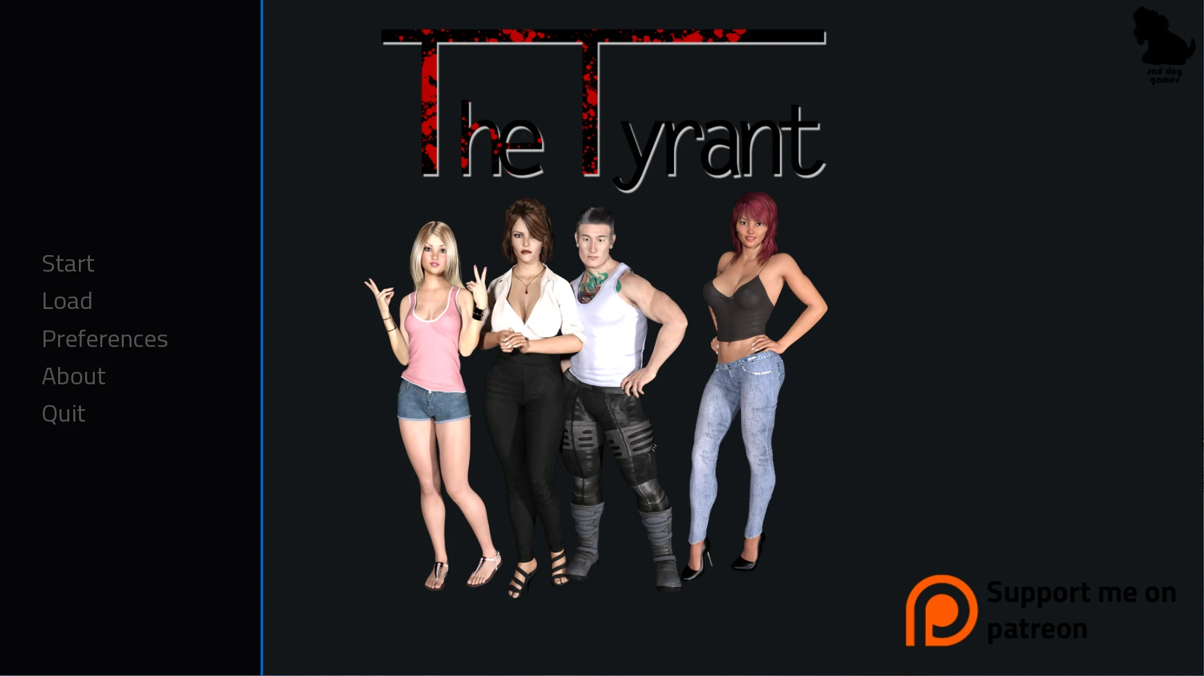 ポルノゲームをダウンロード The Tyrant – New Version 0.9.4 [Saddoggames]