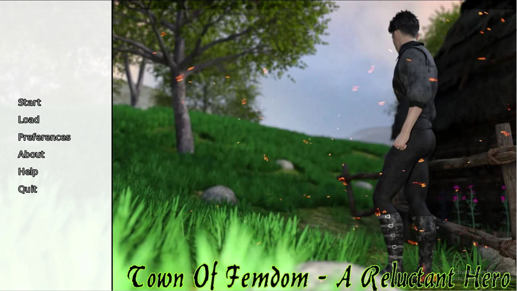 Скачать порно игру Town of Femdom – A Reluctant Hero – New Version 0.34 [jinjonkun]