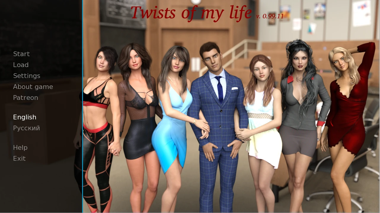 ポルノゲームをダウンロード Twists of My Life – New Final Version 1.1.2 (Full Game) [Novel]