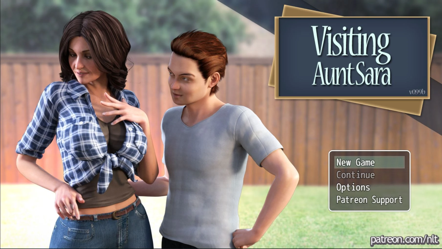 ポルノゲームをダウンロード Visiting Aunt Sara – New Version 1.13 [NLT Media]